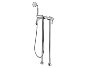 OLYMPIA - Floor standing bathtub set with hand shower _ Gaia Mobili